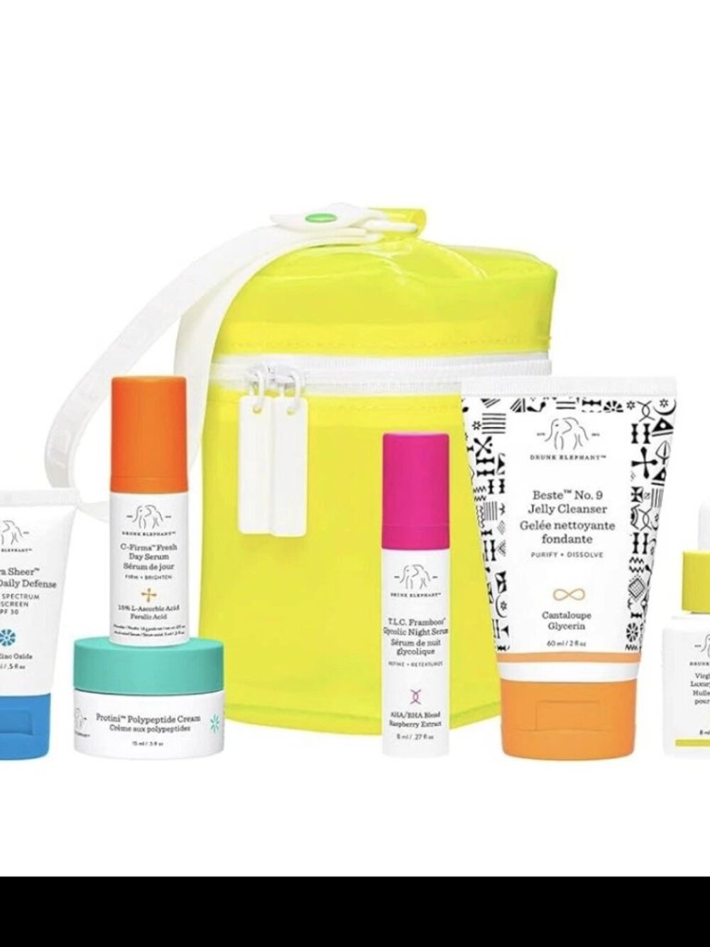 New (no Box) Drunk Elephant The Littles 6.0 Skin Care Kit 30 Day Travel Set - Picture 13 of 15